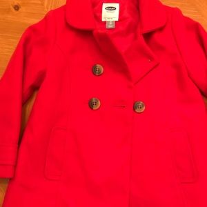 Girl’s Red Winter Coat